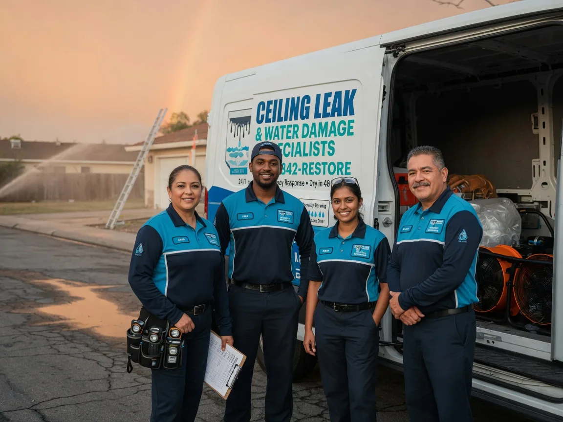 Ceiling Leak Cleanup company in Powers Lake, ND